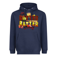 Navy hey batter batter swing softball Heavyweight Hoodie - Zillion Design Studio