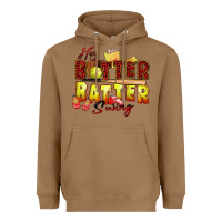 Toasted Coconut hey batter batter swing softball Heavyweight Hoodie - Zillion Design Studio