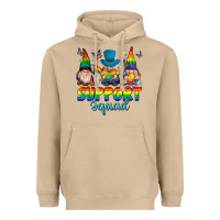 Mushroom support squad pride gnomies Heavyweight Hoodie - texasbilliewilder