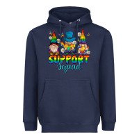 Navy support squad pride gnomies Heavyweight Hoodie - texasbilliewilder