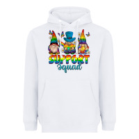 White support squad pride gnomies Heavyweight Hoodie - texasbilliewilder