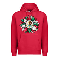 Cardinal sunflower mexican flag Premium Hoodie - JahusDesignShop
