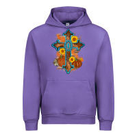 Tulip thanksgiving cross pumpkin sunflower Urban Hoodie - AdoDesignShop