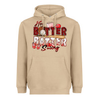 Mushroom hey batter batter swing baseball Heavyweight Hoodie - Zillion Design Studio