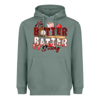 Sage hey batter batter swing baseball Heavyweight Hoodie - Zillion Design Studio