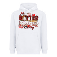 White hey batter batter swing baseball Heavyweight Hoodie - Zillion Design Studio