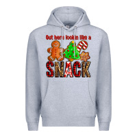 Heather Grey out here lookin like a snack ado Premium Hoodie - AdoDesignShop