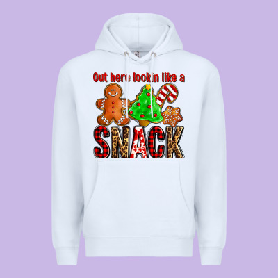 Out Here Lookin Like A Snack Ado Premium Hoodie Designed By Adodesignshop