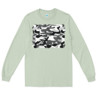 Matcha black and white camouflage Long Sleeve Tee - BarkalooDesign