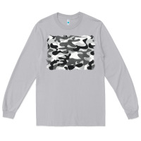 Moon Dust black and white camouflage Long Sleeve Tee - BarkalooDesign