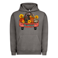 Pigment Tornado thankful turkey truck Urban Hoodie - AdoDesignShop