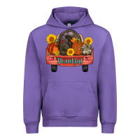 Tulip thankful turkey truck Urban Hoodie - AdoDesignShop