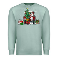 Seafoam christmas truck Premium Sweatshirt - RanaPortraitStore