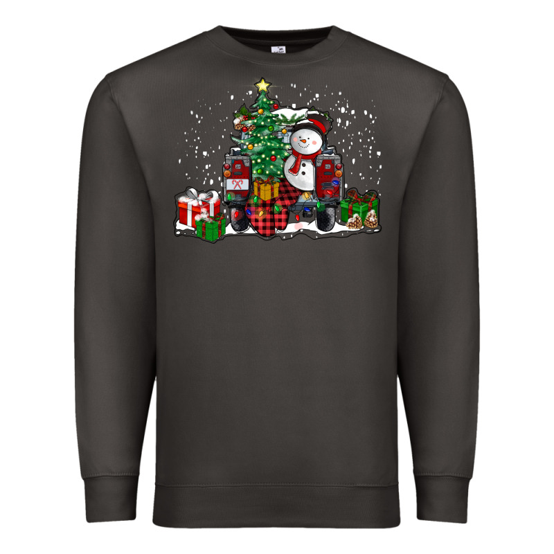 Christmas Truck Premium Sweatshirt by RanaPortraitStore | Teevron