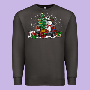 Christmas Truck Premium Sweatshirt Designed By Ranaportraitstore