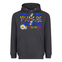 Smoke you are enough with daisies Heavyweight Hoodie - texasbilliewilder