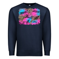Navy race background Premium Sweatshirt - Zillion Design Studio