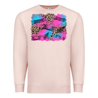 Pale Pink race background Premium Sweatshirt - Zillion Design Studio