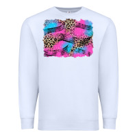 White race background Premium Sweatshirt - Zillion Design Studio