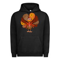 Pigment Black thanksgiving turkey Urban Hoodie - AdoDesignShop