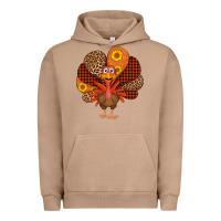 Pigment Burro thanksgiving turkey Urban Hoodie - AdoDesignShop
