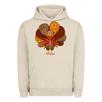 Pigment French Oak thanksgiving turkey Urban Hoodie - AdoDesignShop