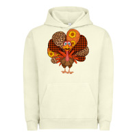 Pigment Pistachio thanksgiving turkey Urban Hoodie - AdoDesignShop