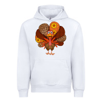 White thanksgiving turkey Urban Hoodie - AdoDesignShop