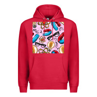Cardinal physics seamless pattern Premium Hoodie - BundleAndBundleShop
