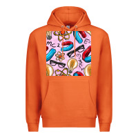 Carrot physics seamless pattern Premium Hoodie - BundleAndBundleShop