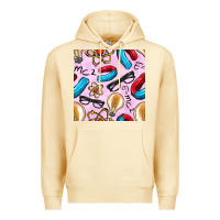 Pina Colada physics seamless pattern Premium Hoodie - BundleAndBundleShop