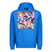 True Royal physics seamless pattern Premium Hoodie - BundleAndBundleShop