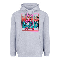 Heather Grey good moms say bad words Heavyweight Hoodie - Zillion Design Studio