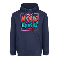 Navy good moms say bad words Heavyweight Hoodie - Zillion Design Studio