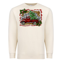 Sandshell christmas truck with tree Premium Sweatshirt - RanaPortraitStore