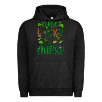 Pigment Black Leopard Glitter One Lucky Nurse Urban Hoodie - Artiststas