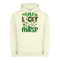 Pigment Pistachio Leopard Glitter One Lucky Nurse Urban Hoodie - Artiststas