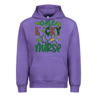 Tulip Leopard Glitter One Lucky Nurse Urban Hoodie - Artiststas