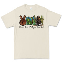 Bone Peace Love Malayan Sun Bear Premium Tee - LillyAllenDesigns