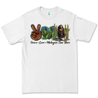 White Peace Love Malayan Sun Bear Premium Tee - LillyAllenDesigns