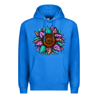 True Royal sunflower leopard color Premium Hoodie - JahusDesignShop