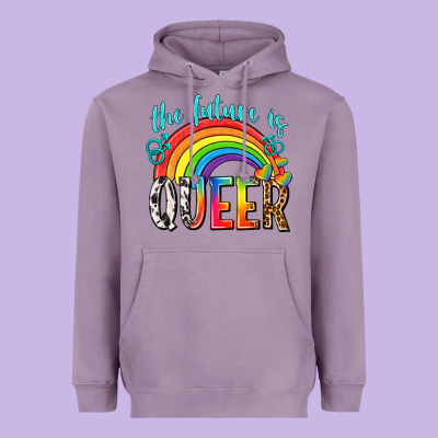 Heavyweight Hoodie the future is queer