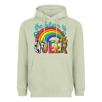 Matcha the future is queer Heavyweight Hoodie - texasbilliewilder