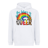 White the future is queer Heavyweight Hoodie - texasbilliewilder