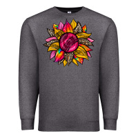 Charcoal Heather race  sunflower Premium Sweatshirt - Zillion Design Studio