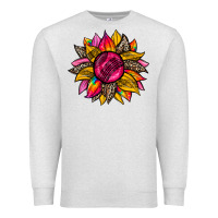 Oatmeal Heather race  sunflower Premium Sweatshirt - Zillion Design Studio