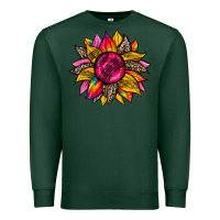 Sports Green race  sunflower Premium Sweatshirt - Zillion Design Studio