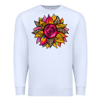 White race  sunflower Premium Sweatshirt - Zillion Design Studio