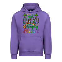 Tulip Western St. Patrick's Day Cross Not Lucky Simply Blessed Urban Hoodie - Artiststas