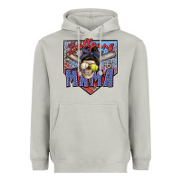 Moon Dust ballpark mama Heavyweight Hoodie - Zillion Design Studio